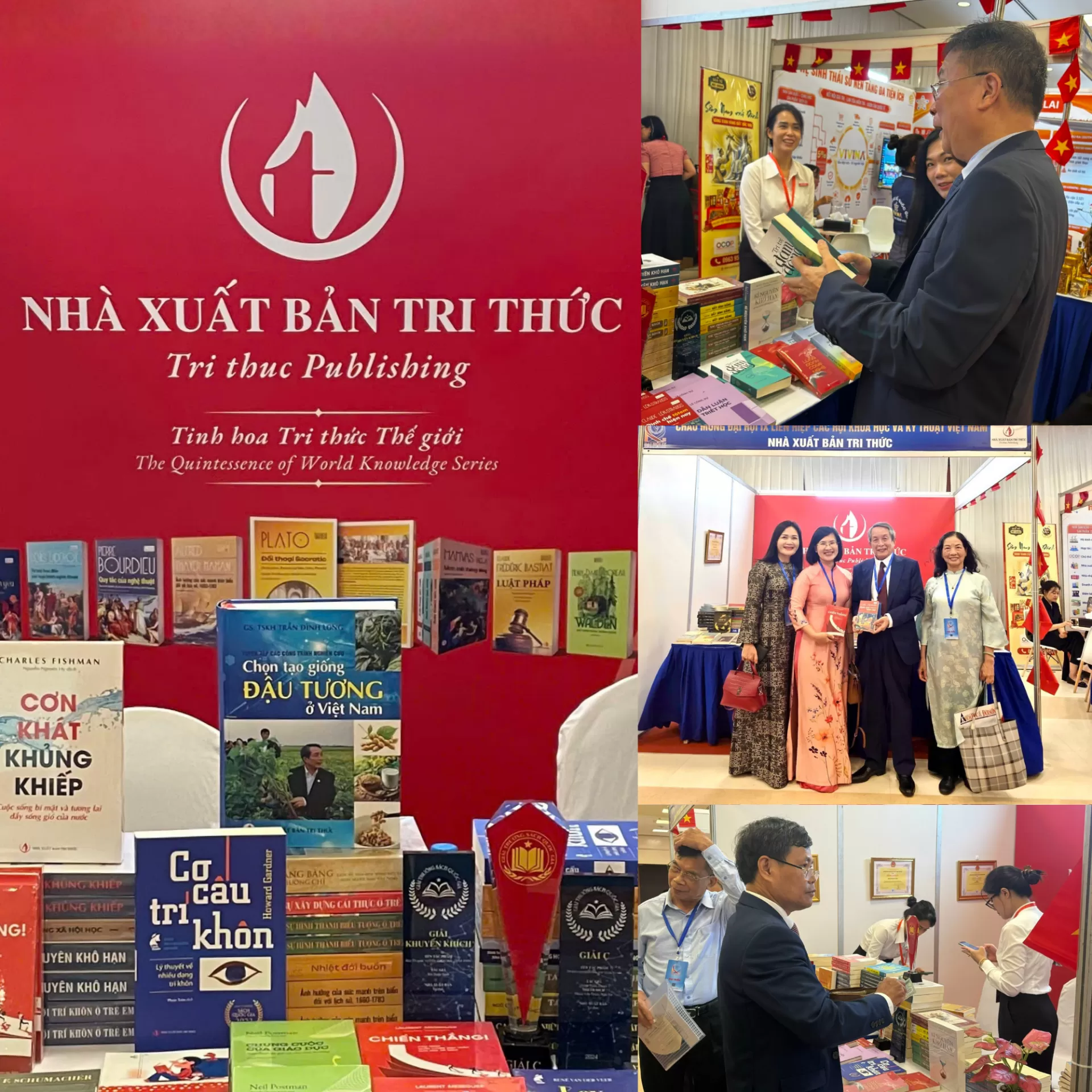 Những dấu ấn tốt đẹp của NHÀ XUẤT BẢN TRI THỨC với không gian sách Tinh hoa Tri thức Thế giới tại Đại hội đại biểu toàn quốc lần thứ IX Liên hiệp các Hội Khoa học và Kỹ thuật Việt Nam, nhiệm kỳ 2026-2031