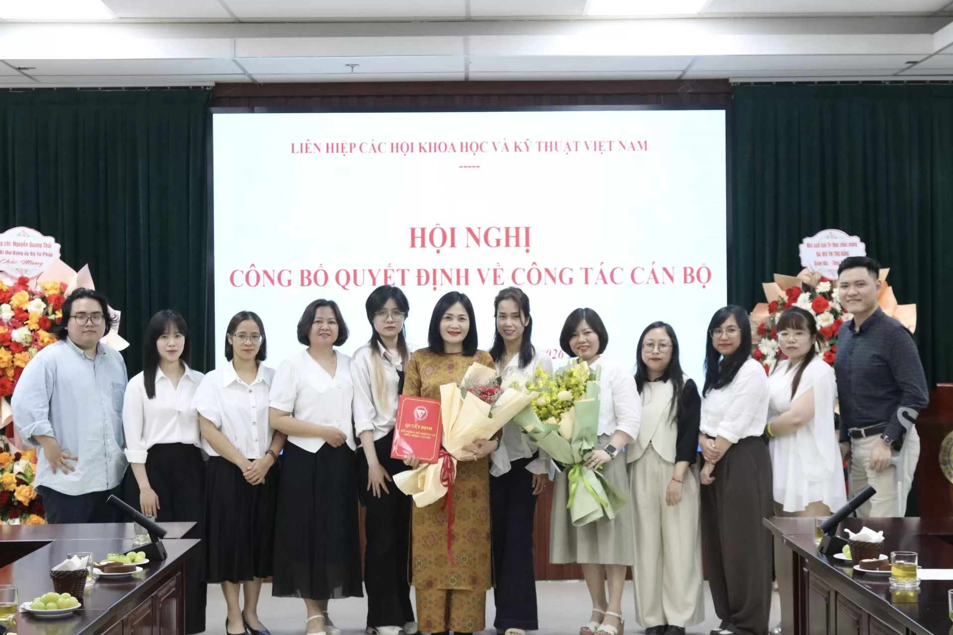 Công bố Quyết định bổ nhiệm Giám đốc, Tổng biên tập Nhà xuất bản Tri thức